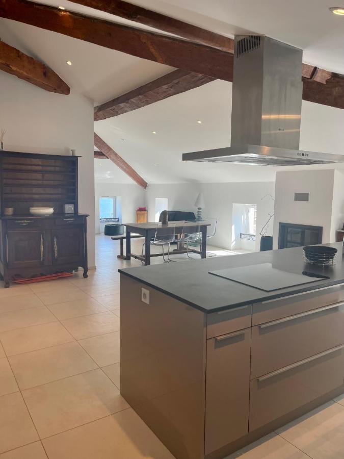 Grand Appartement Style Loft Bord De Mer Propriano  Exteriér fotografie